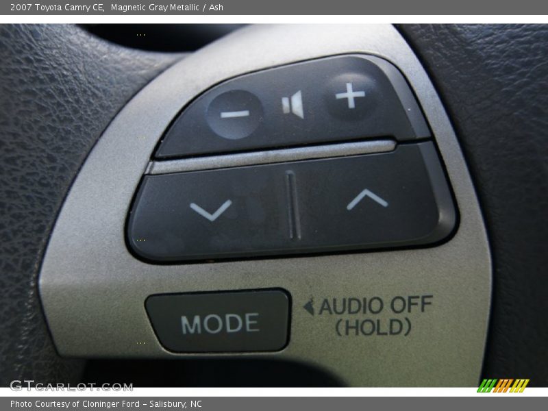 Magnetic Gray Metallic / Ash 2007 Toyota Camry CE