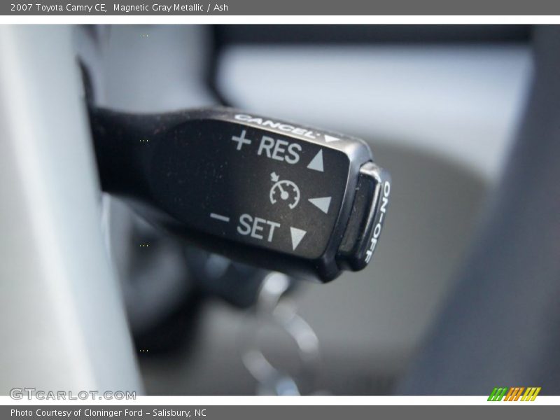 Magnetic Gray Metallic / Ash 2007 Toyota Camry CE
