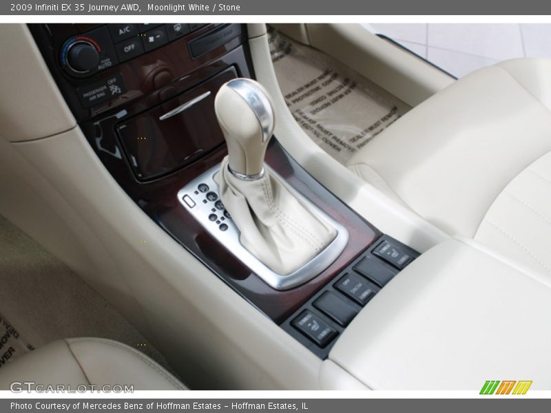  2009 EX 35 Journey AWD 5 Speed DS Automatic Shifter
