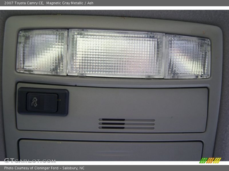 Magnetic Gray Metallic / Ash 2007 Toyota Camry CE