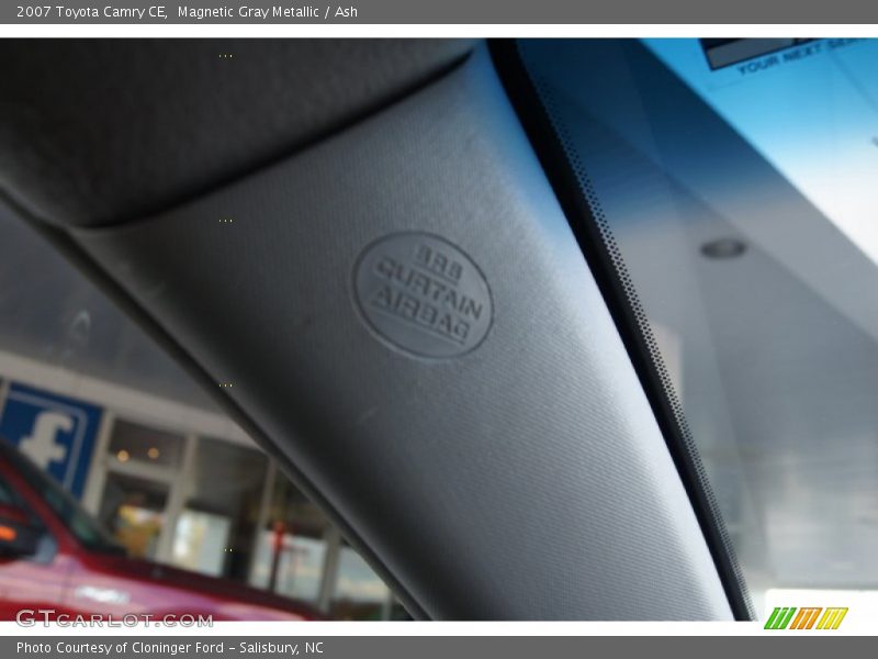 Magnetic Gray Metallic / Ash 2007 Toyota Camry CE