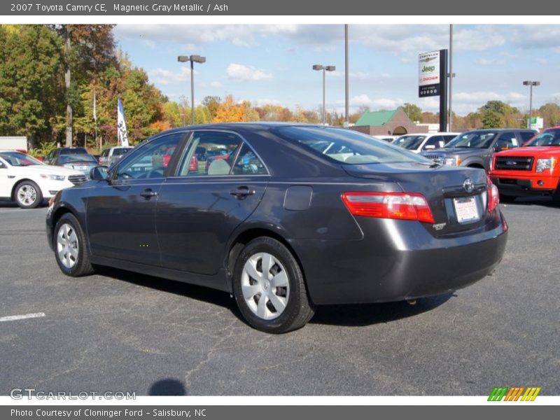 Magnetic Gray Metallic / Ash 2007 Toyota Camry CE