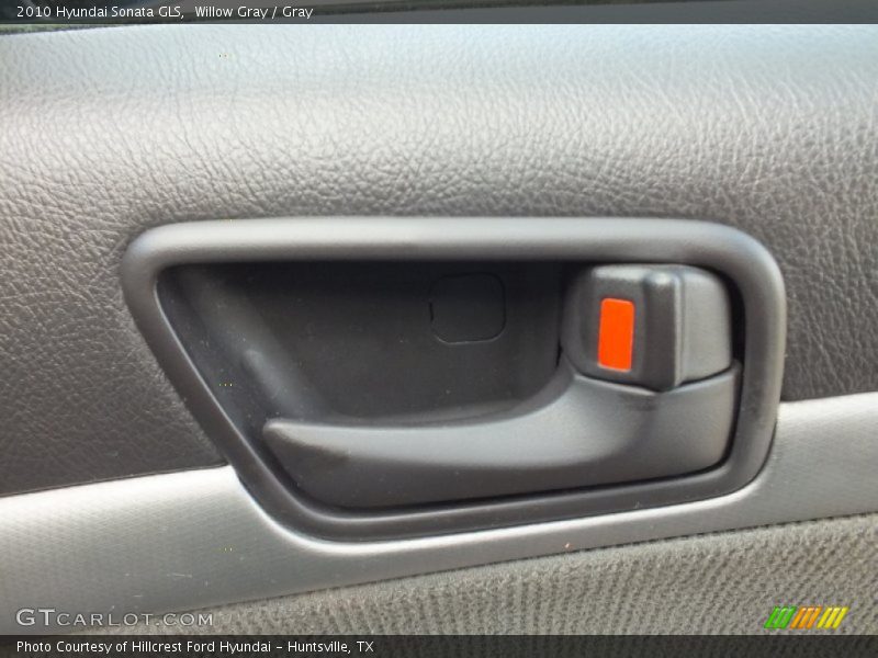 Willow Gray / Gray 2010 Hyundai Sonata GLS