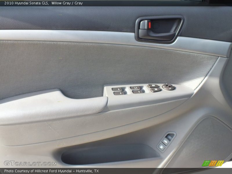 Willow Gray / Gray 2010 Hyundai Sonata GLS
