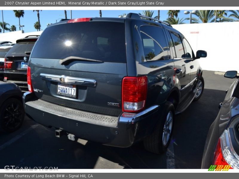 Mineral Gray Metallic / Dark Slate Gray/Light Slate Gray 2007 Chrysler Aspen Limited HEMI