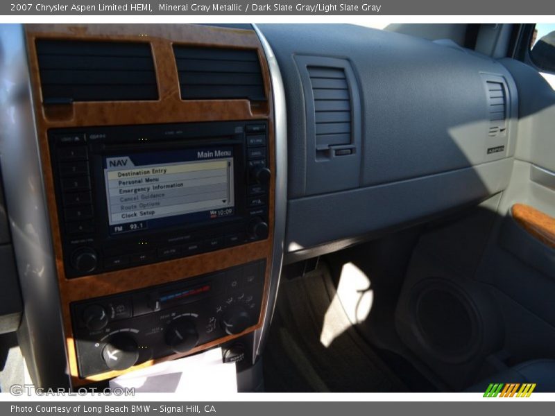 Mineral Gray Metallic / Dark Slate Gray/Light Slate Gray 2007 Chrysler Aspen Limited HEMI