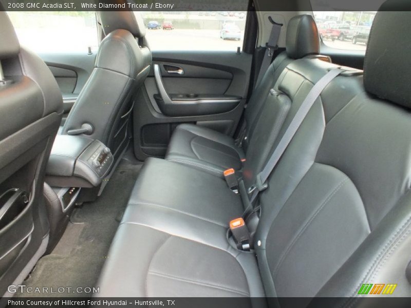 White Diamond Tricoat / Ebony 2008 GMC Acadia SLT