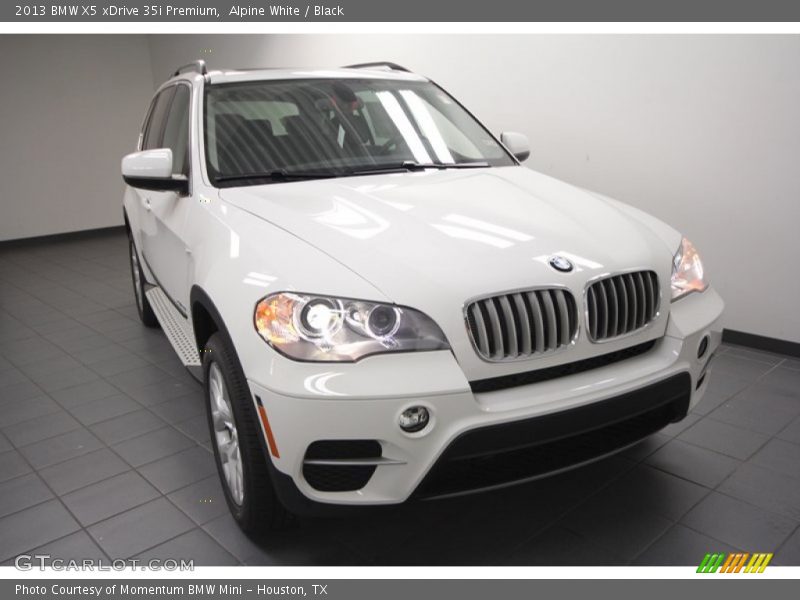 Alpine White / Black 2013 BMW X5 xDrive 35i Premium