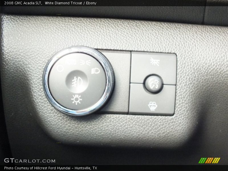 White Diamond Tricoat / Ebony 2008 GMC Acadia SLT