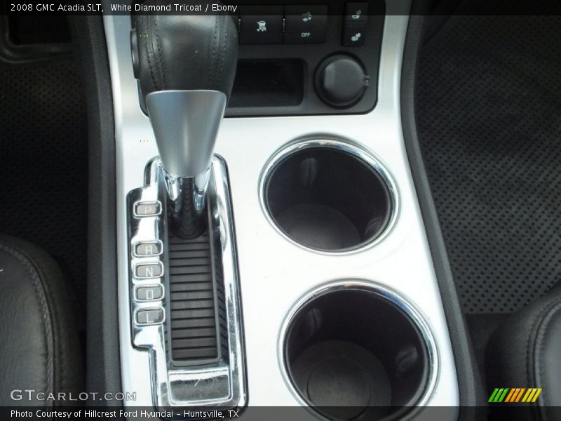 White Diamond Tricoat / Ebony 2008 GMC Acadia SLT