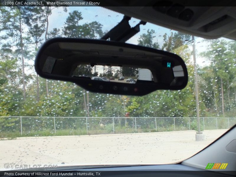 White Diamond Tricoat / Ebony 2008 GMC Acadia SLT