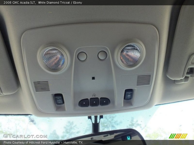 White Diamond Tricoat / Ebony 2008 GMC Acadia SLT