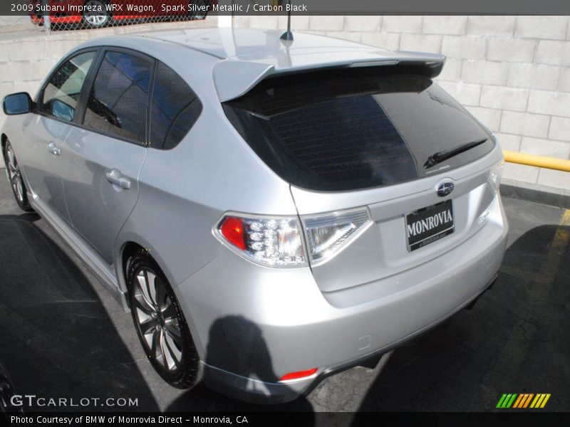 Spark Silver Metallic / Carbon Black 2009 Subaru Impreza WRX Wagon