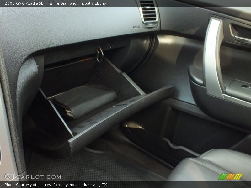 White Diamond Tricoat / Ebony 2008 GMC Acadia SLT