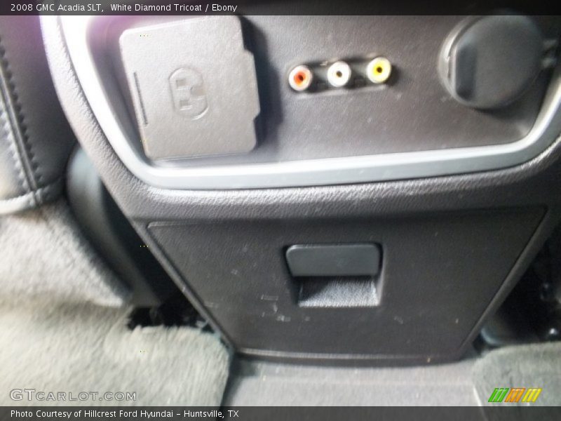 White Diamond Tricoat / Ebony 2008 GMC Acadia SLT