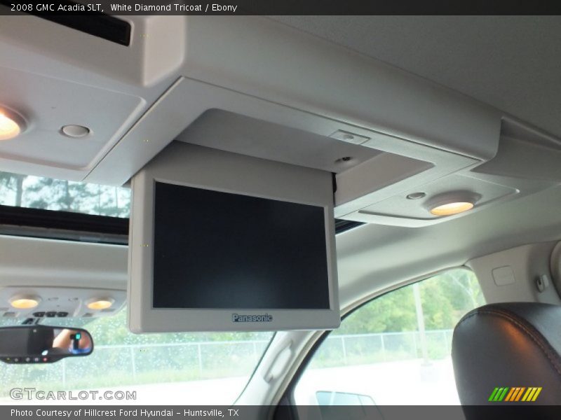 White Diamond Tricoat / Ebony 2008 GMC Acadia SLT