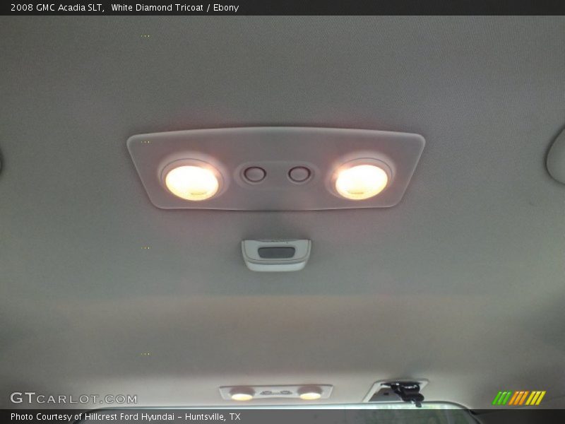 White Diamond Tricoat / Ebony 2008 GMC Acadia SLT