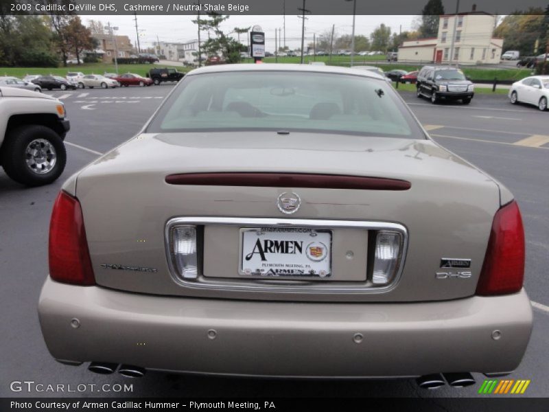 Cashmere / Neutral Shale Beige 2003 Cadillac DeVille DHS