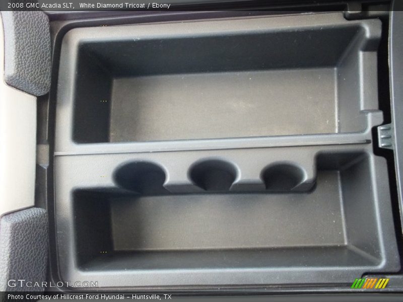 White Diamond Tricoat / Ebony 2008 GMC Acadia SLT