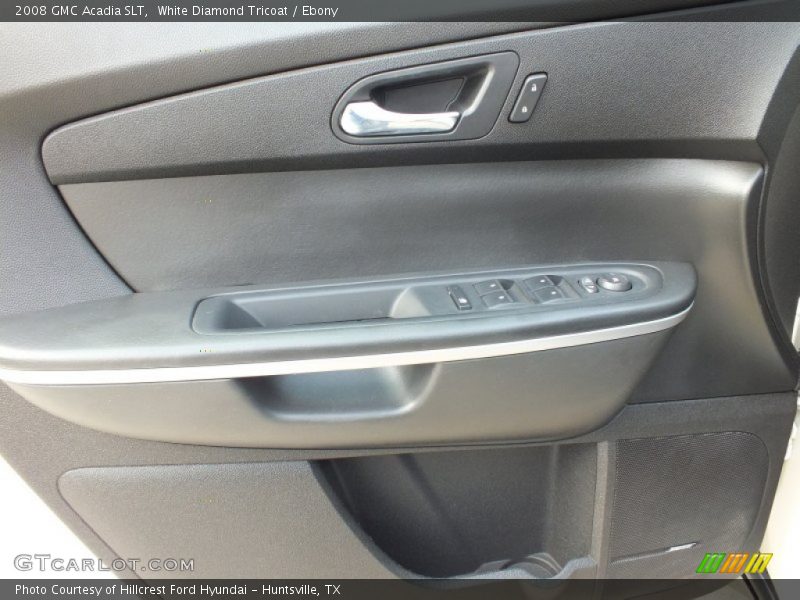 White Diamond Tricoat / Ebony 2008 GMC Acadia SLT