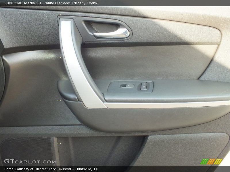 White Diamond Tricoat / Ebony 2008 GMC Acadia SLT