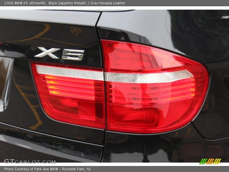Black Sapphire Metallic / Grey Nevada Leather 2009 BMW X5 xDrive48i