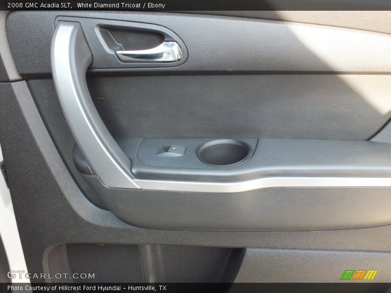 White Diamond Tricoat / Ebony 2008 GMC Acadia SLT