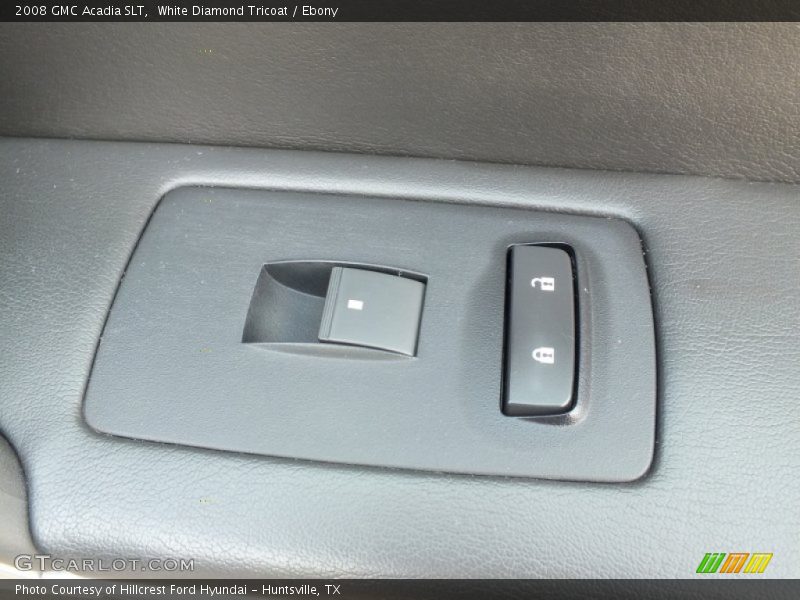 White Diamond Tricoat / Ebony 2008 GMC Acadia SLT