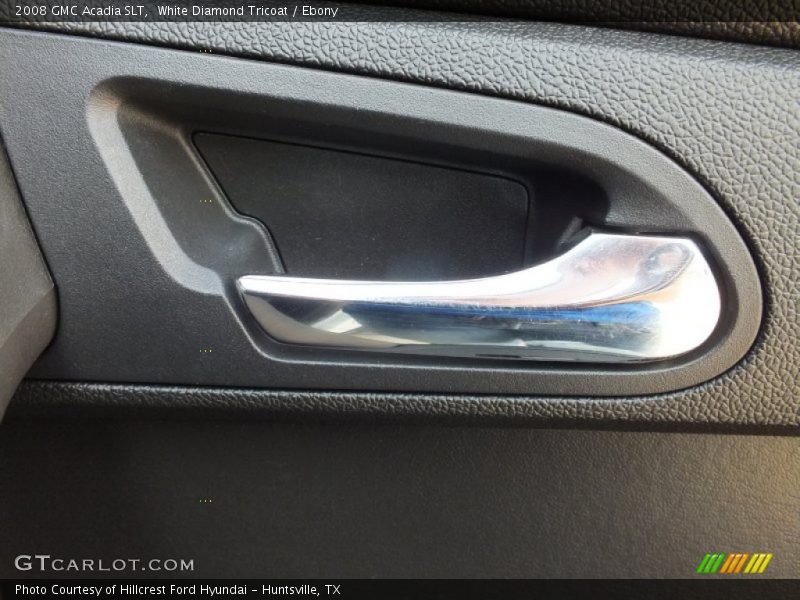 White Diamond Tricoat / Ebony 2008 GMC Acadia SLT