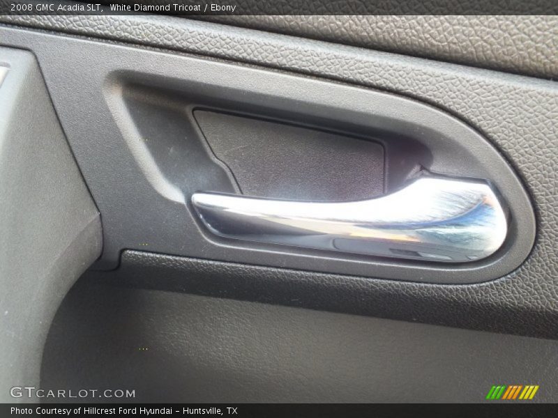White Diamond Tricoat / Ebony 2008 GMC Acadia SLT