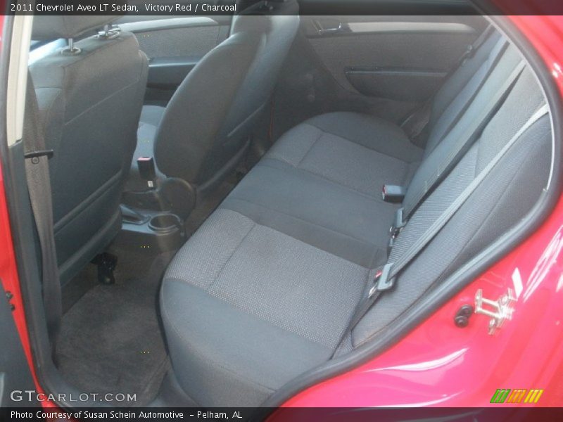 Victory Red / Charcoal 2011 Chevrolet Aveo LT Sedan