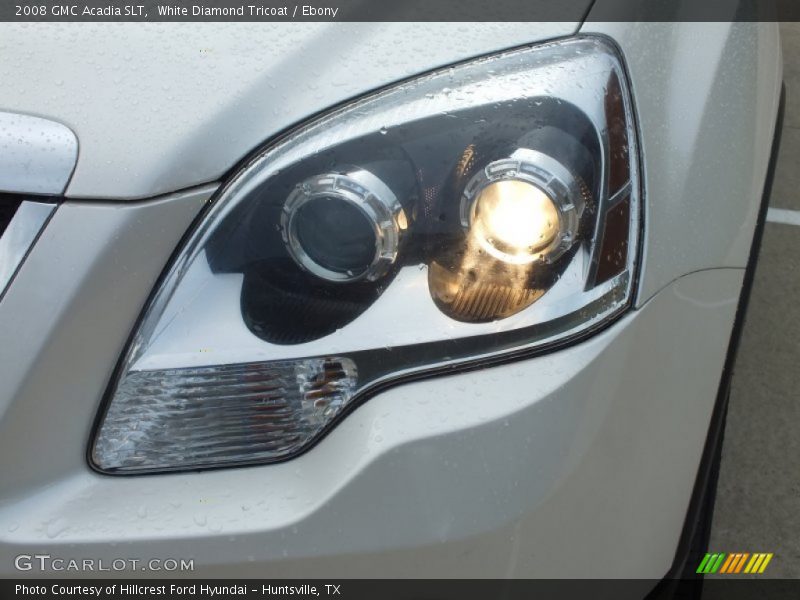 White Diamond Tricoat / Ebony 2008 GMC Acadia SLT