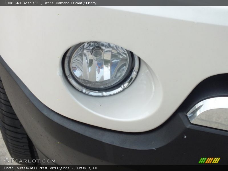 White Diamond Tricoat / Ebony 2008 GMC Acadia SLT