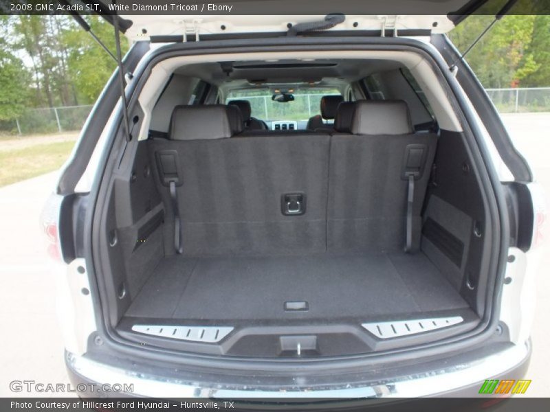 White Diamond Tricoat / Ebony 2008 GMC Acadia SLT