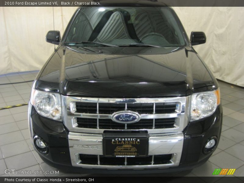Black / Charcoal Black 2010 Ford Escape Limited V6