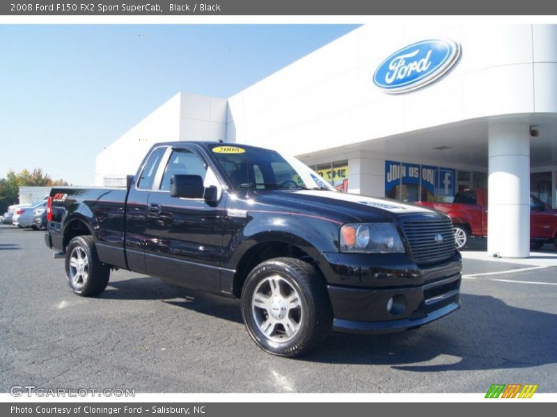 Front 3/4 View of 2008 F150 FX2 Sport SuperCab
