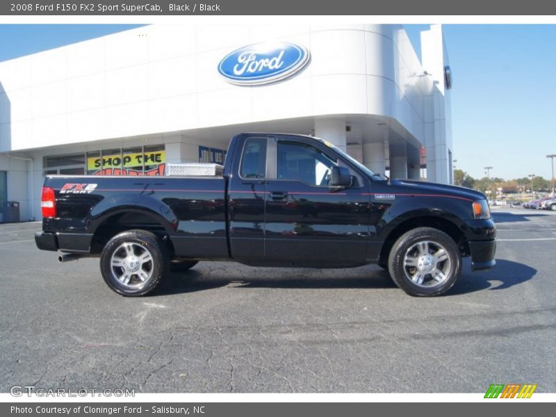  2008 F150 FX2 Sport SuperCab Black
