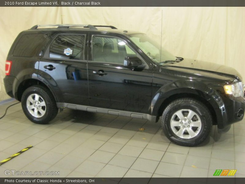 Black / Charcoal Black 2010 Ford Escape Limited V6