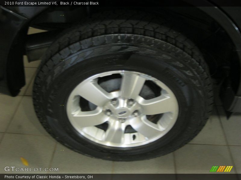 Black / Charcoal Black 2010 Ford Escape Limited V6