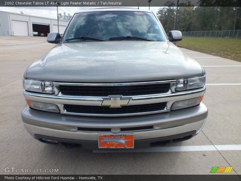 Light Pewter Metallic / Tan/Neutral 2002 Chevrolet Tahoe LT 4x4