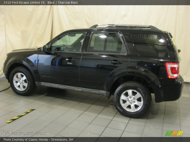 Black / Charcoal Black 2010 Ford Escape Limited V6