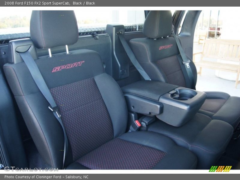 Front Seat of 2008 F150 FX2 Sport SuperCab