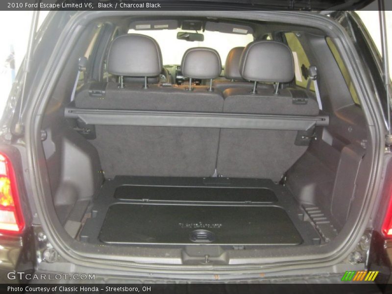 Black / Charcoal Black 2010 Ford Escape Limited V6
