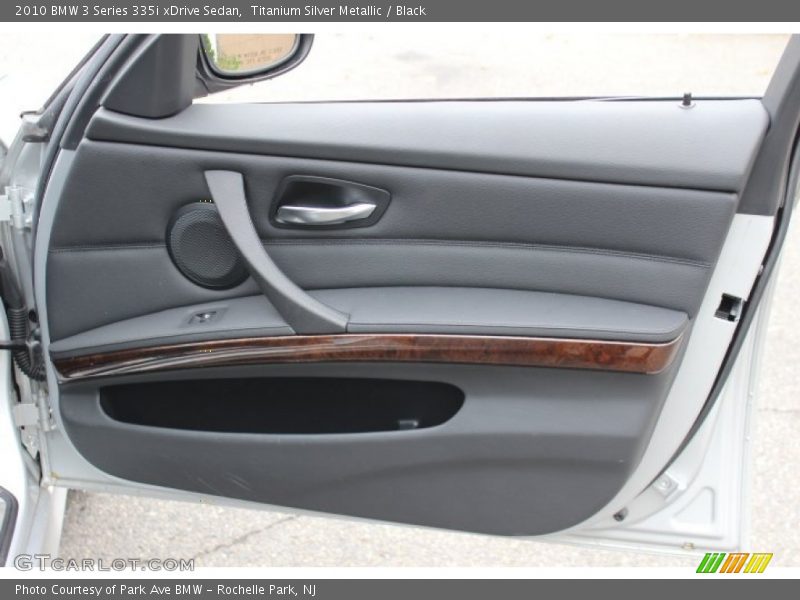 Titanium Silver Metallic / Black 2010 BMW 3 Series 335i xDrive Sedan