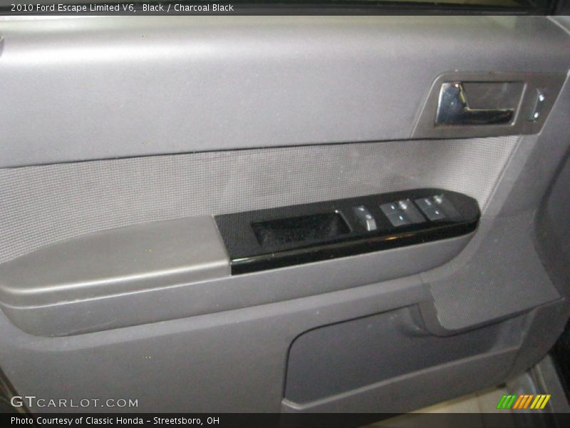 Black / Charcoal Black 2010 Ford Escape Limited V6
