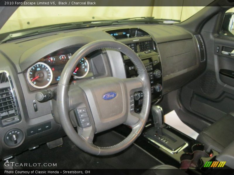 Black / Charcoal Black 2010 Ford Escape Limited V6
