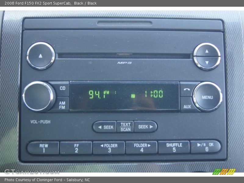 Black / Black 2008 Ford F150 FX2 Sport SuperCab