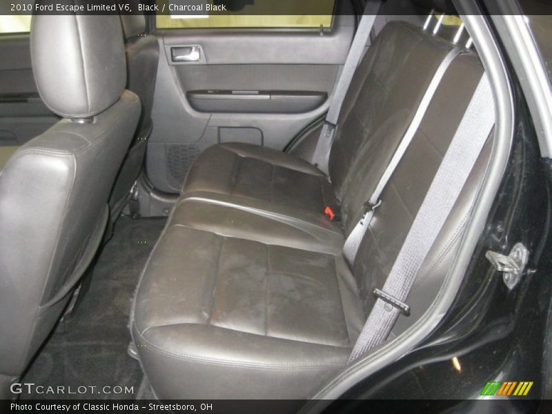 Black / Charcoal Black 2010 Ford Escape Limited V6