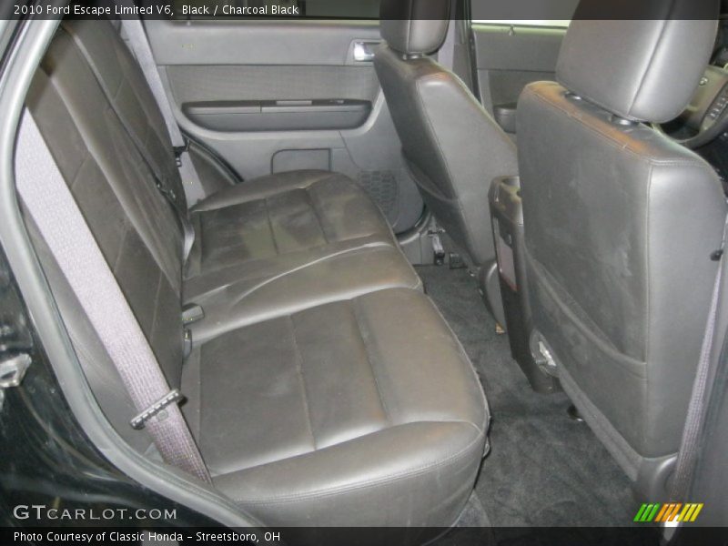 Black / Charcoal Black 2010 Ford Escape Limited V6