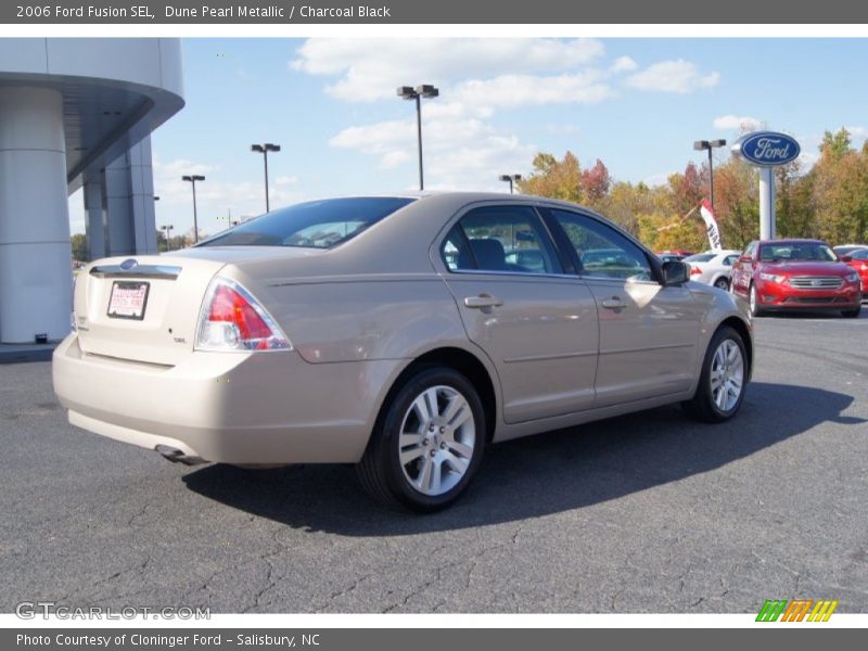 Dune Pearl Metallic / Charcoal Black 2006 Ford Fusion SEL